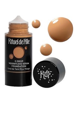 Rituel de Fille 3 Drop Weightless Serum Foundation in Potion #160.