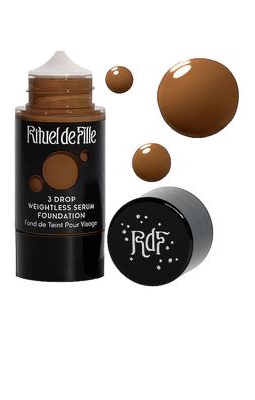 Rituel de Fille 3 Drop Weightless Serum Foundation in Potion #185.