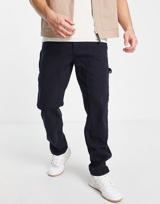 River Island casual worker pants in navy