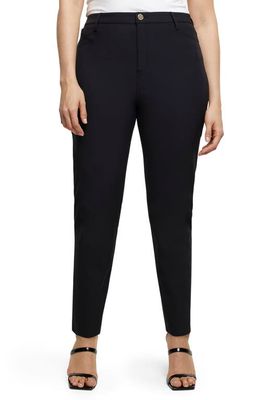 River Island Molly Techno New Fit Pants in Black