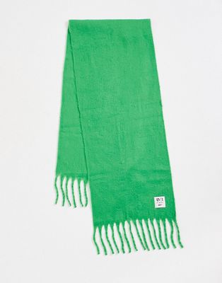 River Island oversized scarf in green