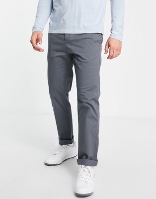 River Island relaxed chinos in dark blue