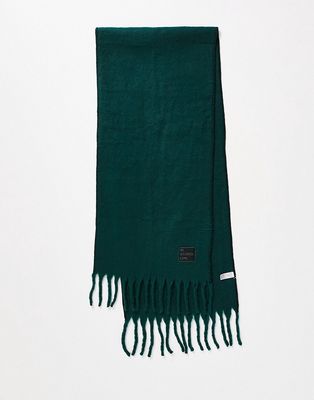 River Island Studio oversized scarf in green