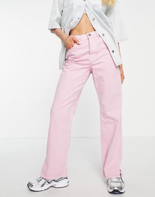 River Island tailored pants in pink