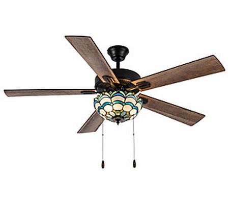 River of Goods 52"W Suki 5-Blade Remote-Control led Ceiling Fan