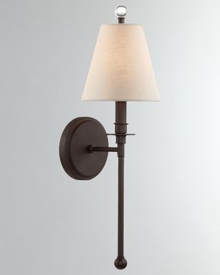 Riverdale 1-Light Sconce with Shade