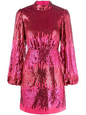 Rixo Lara sequinned mini dress - Pink