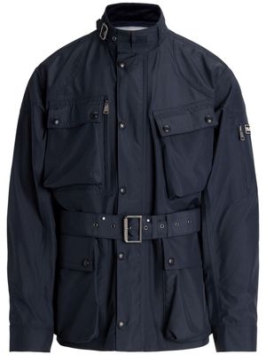 RLX Ralph Lauren band-collar belted jacket - Blue