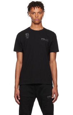 RLX Ralph Lauren Black Cotton T-Shirt