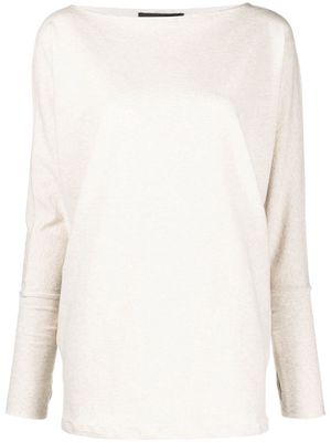 RLX Ralph Lauren boat neck knitted top - Neutrals