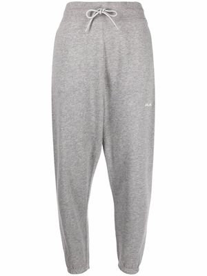 RLX Ralph Lauren cropped cotton-blend track pants - Grey