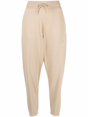 RLX Ralph Lauren cropped cotton-blend track pants - Neutrals