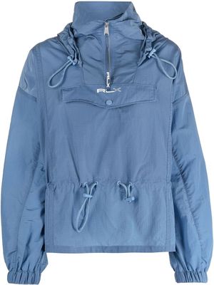 RLX Ralph Lauren half-zip hooded jacket - Blue