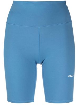 RLX Ralph Lauren high-waist cycling shorts - Blue