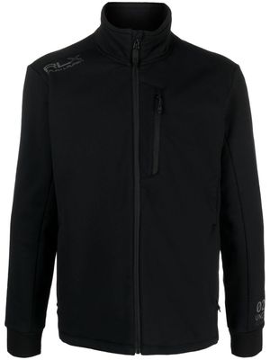 RLX Ralph Lauren logo-embroidered bomber jacket - Black