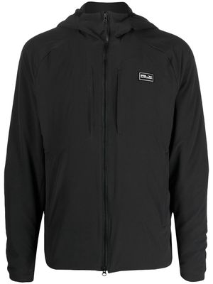 RLX Ralph Lauren logo-patch hooded sports jacket - Black