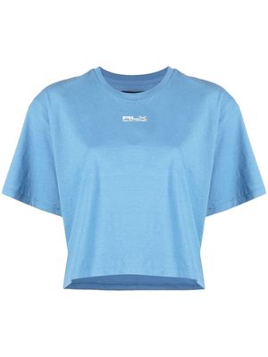 RLX Ralph Lauren logo-print cotton T-Shirt - Blue