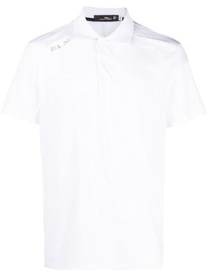 RLX Ralph Lauren logo-print stretch polo shirt - White