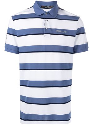 RLX Ralph Lauren striped polo shirt - White