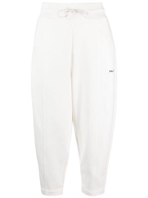 RLX Ralph Lauren tapered-leg cropped track pants - White
