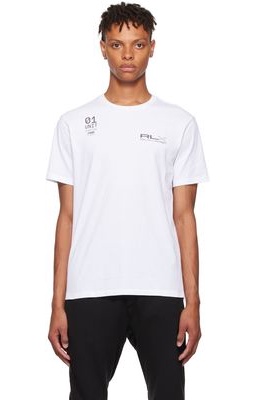 RLX Ralph Lauren White Cotton T-Shirt