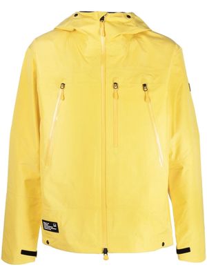 RLX Ralph Lauren zip-pocket detail hooded windbreaker - Yellow