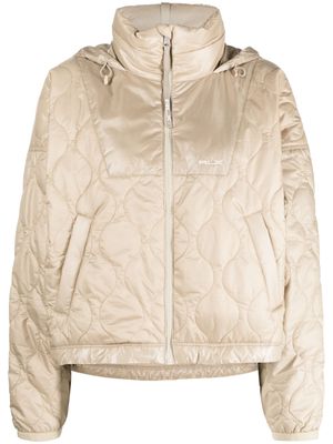 RLX Ralph Lauren zip-up puffer jacket - Neutrals