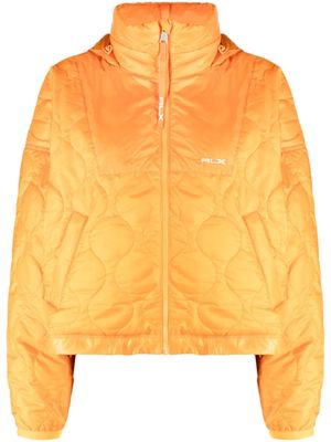 RLX Ralph Lauren zip-up puffer jacket - Orange