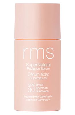 RMS Beauty SuperNatural Radiance Serum Broad Spectrum SPF 30 Sunscreen in Light Aura