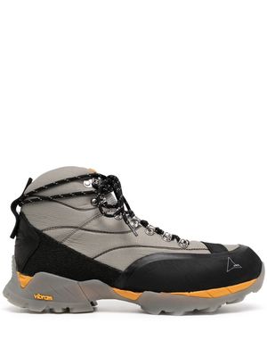 ROA Andreas Strap lace-up hiking boots - Grey