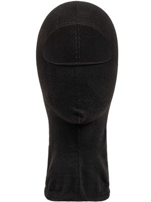 ROA Breathable logo-intarsia balaclava - Black