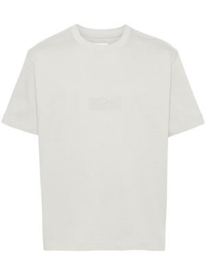 ROA logo-print cotton T-shirt - Grey