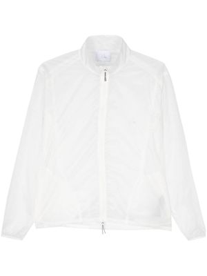 ROA logo-print sheer jacket - White