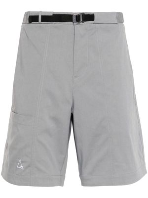 ROA logo-print shorts - Grey