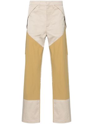 ROA panelled cargo trousers - Neutrals