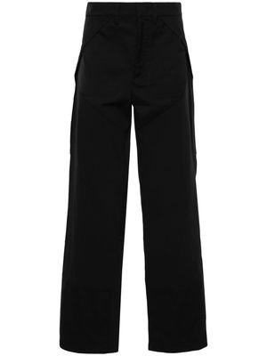 ROA panelled-design trousers - Black