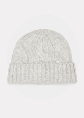Roan Cable Knit Wool-Blend Beanie