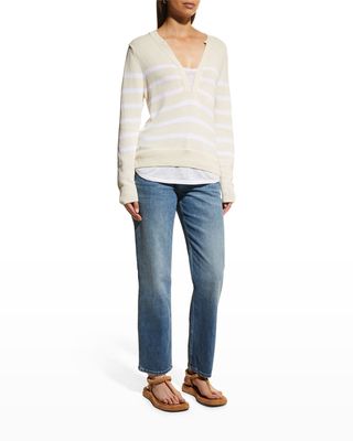 Roan Layered Striped Henley
