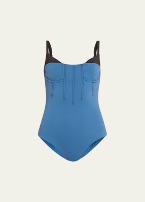 Robbie Balconette One-Piece Swimsuit