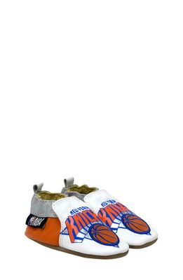 Robeez New York Knicks Crib Shoe in White