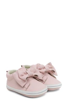 Robeez® Aria Leather Bootie in Light Pink
