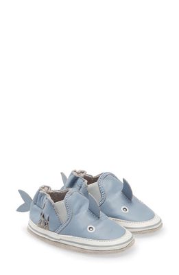 Robeez® Sebastian Shark Crib Sneaker in Blue