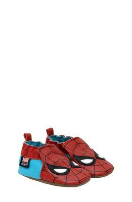 Robeez® Spider-Man Crib Shoe in Red