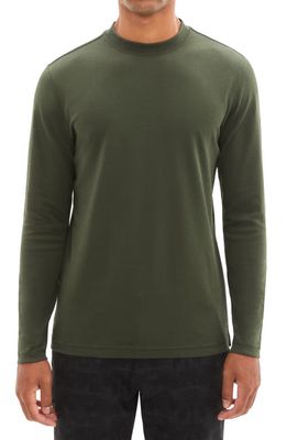 Robert Barakett Georgia Long Sleeve T-Shirt in Army Green
