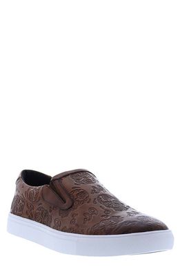 Robert Graham Rider Slip-On Sneaker in Cognac