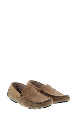 Robert Graham Soprano Driving Loafer in Cognac