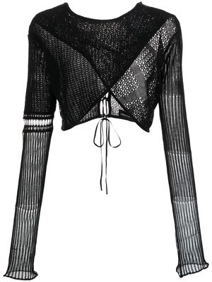 Roberta Einer Loona knit top - Black
