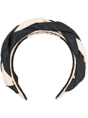 Roberto Cavalli braid-detail headband - Black