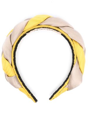 Roberto Cavalli braid-detail headband - Neutrals