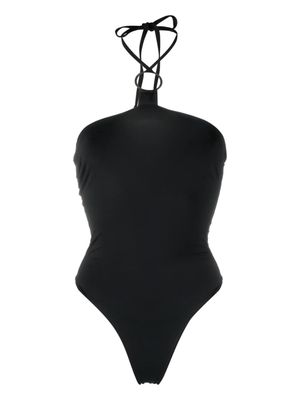 Roberto Cavalli halterneck high-cut swimsuit - Black